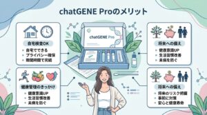 chatGENE Proのメリット